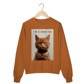 Nome do produto Moletom Fechado Good Cat