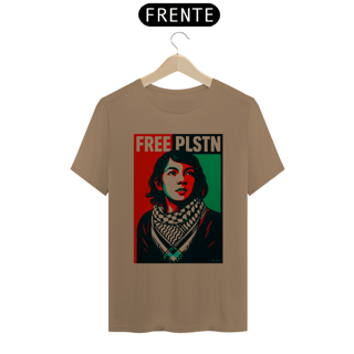 Nome do produto Camiseta Mulher Free Palestine - Prime