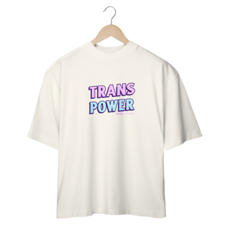 Nome do produto Camiseta Oversized Trans Power