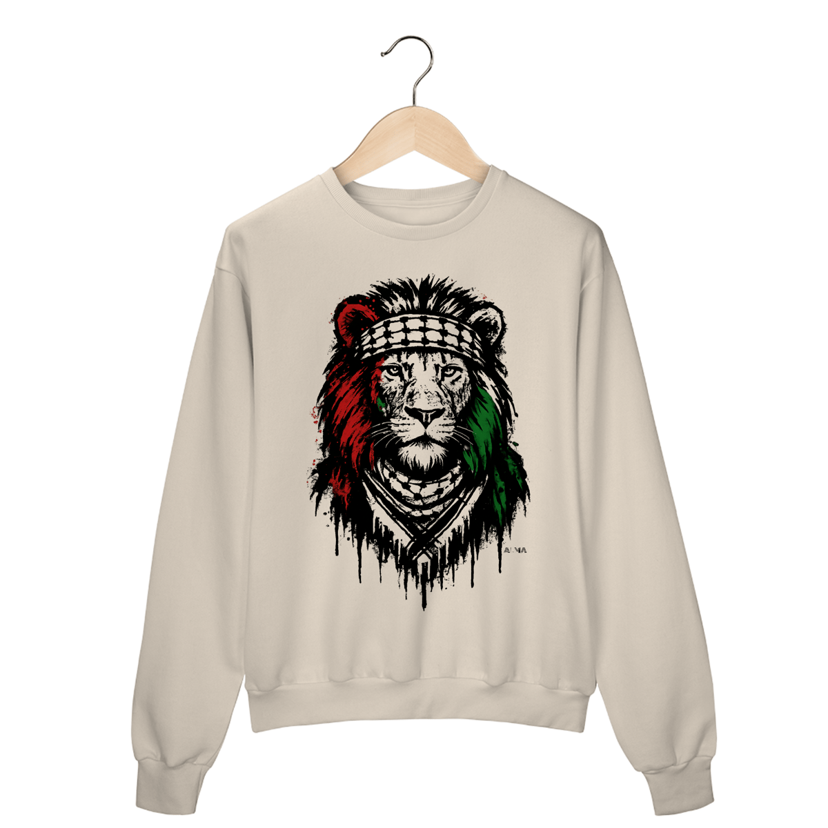 Nome do produto: Moletom Leão de Judá Palestina