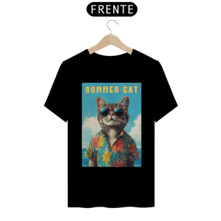 Nome do produto Camiseta Summer Cat 2 - Prime