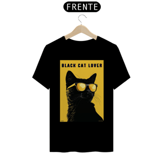 Nome do produto Camiseta Black Cat Lover