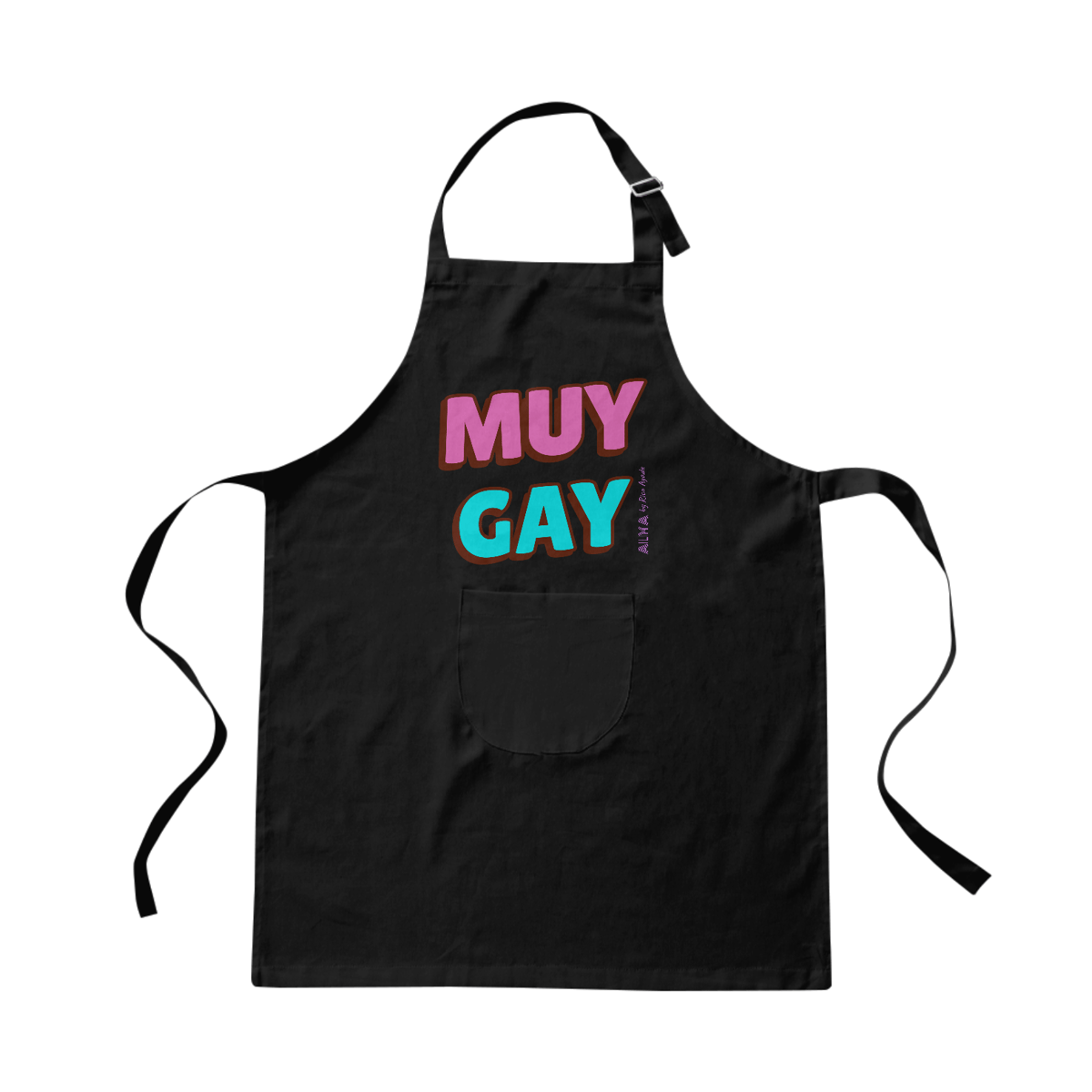 Nome do produto: Avental Brim Muy Gay
