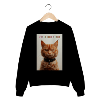 Nome do produto Moletom Fechado Good Cat