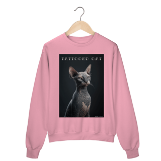 Nome do produto Moletom Fechado Tattooed Cat