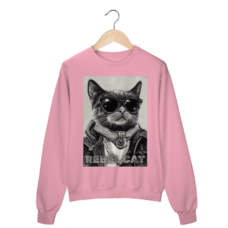 Nome do produto Moletom Fechado Rebel Cat