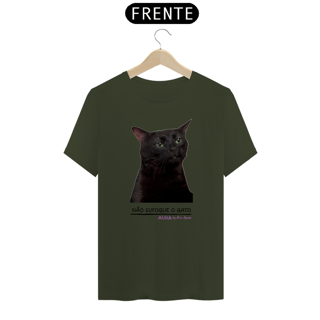 Nome do produto Camiseta Não Sufoque o Gato Prime (gato branco)
