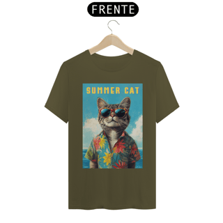 Nome do produto Camiseta Summer Cat 2 - Prime