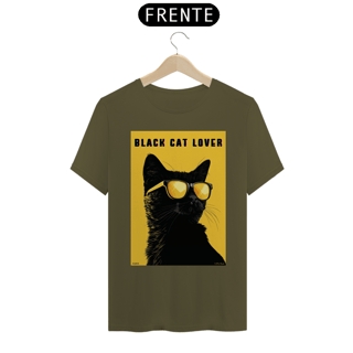 Nome do produto Camiseta Black Cat Lover