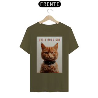 Nome do produto Camiseta I'm a Good Cat