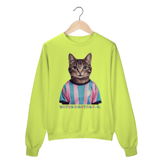 Nome do produto Moletom Gatos e Gatas Futebol Clube