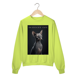Nome do produto Moletom Fechado Tattooed Cat