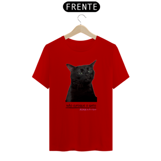 Nome do produto Camiseta Não Sufoque o Gato Prime (gato branco)