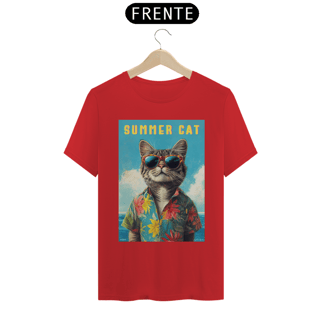 Nome do produto Camiseta Summer Cat 2 - Prime