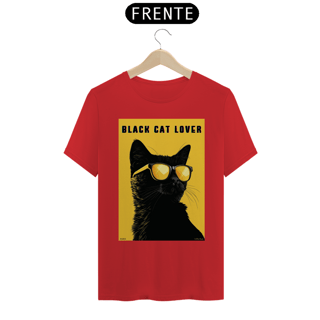 Nome do produto Camiseta Black Cat Lover