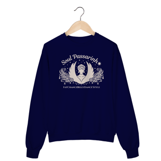 Nome do produto Moletom SOUL PASSARINHA - estampa AREIA