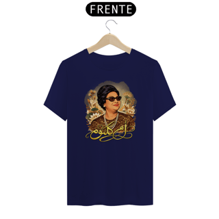 Nome do produto T-shirt comemorativa Umm Kulthum - Camiseta de Dança do Ventre feminina – Bellydance Glam BR