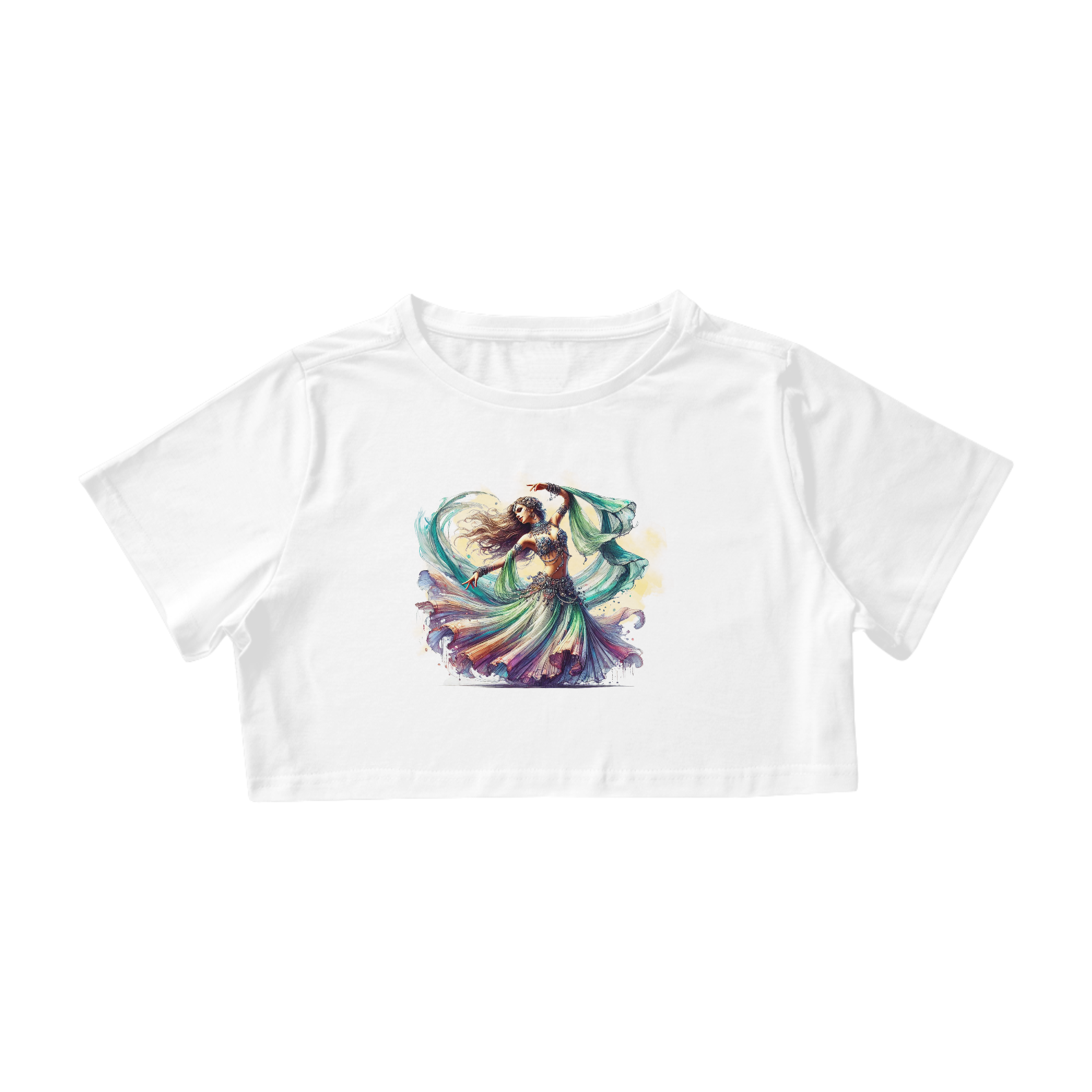 Bellydancer Aaliyah - Camiseta de Dança do Ventre feminina – Bellydance Glam BR