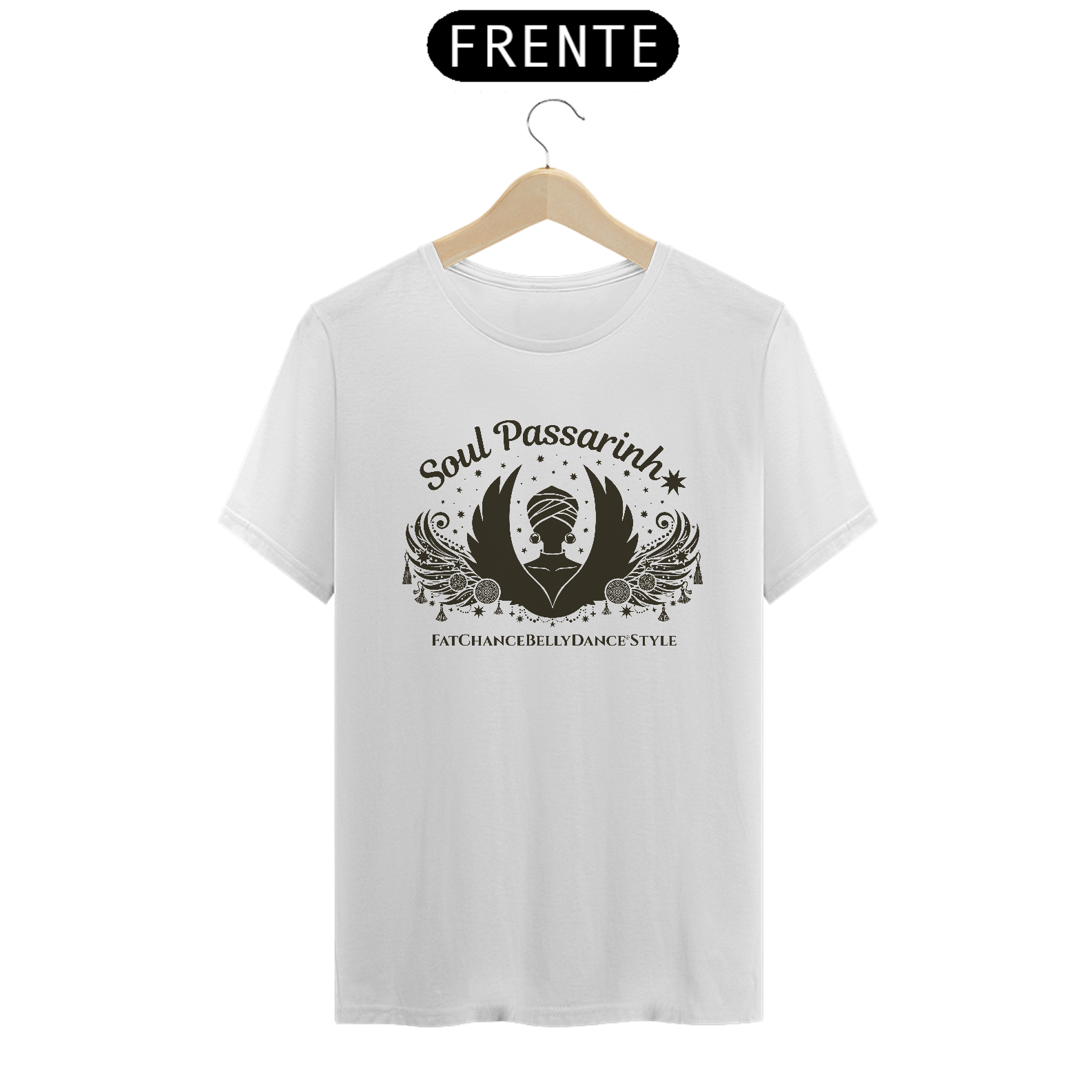 T-Shirt SOUL PASSARINHA - estampa CAFÉ