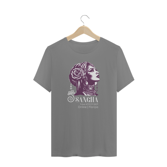 SANGHA T-SHIRT MESCLA PLUS SIZE