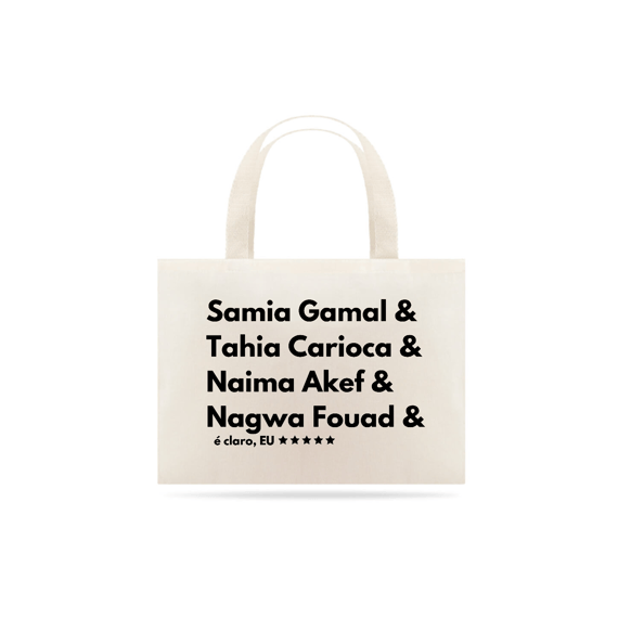 Samia gamal &+ Eco Bag