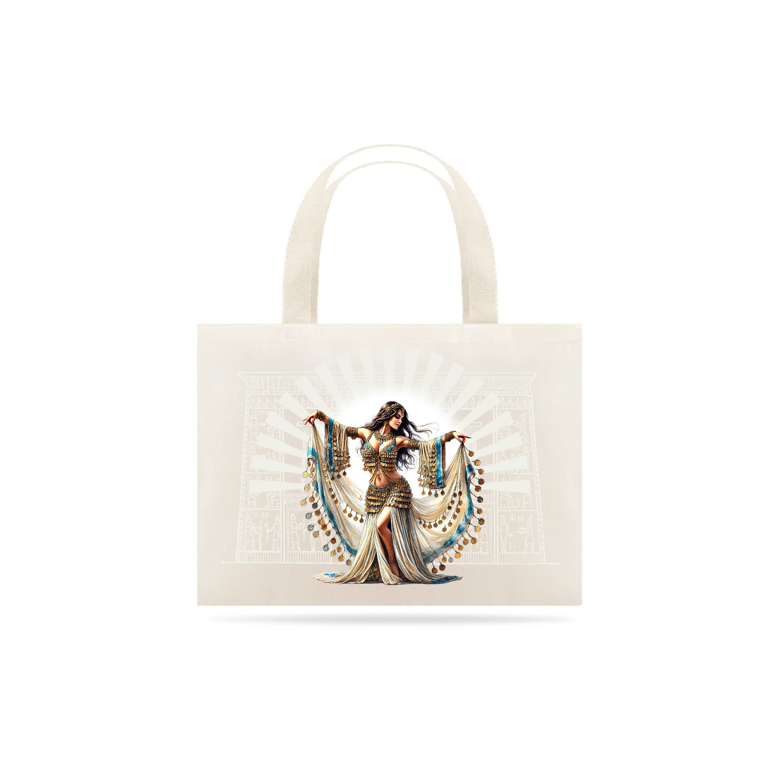 Bellydancer Yasmin Eco Bag - Bolsa de Dança do Ventre feminina – Bellydance Glam BR