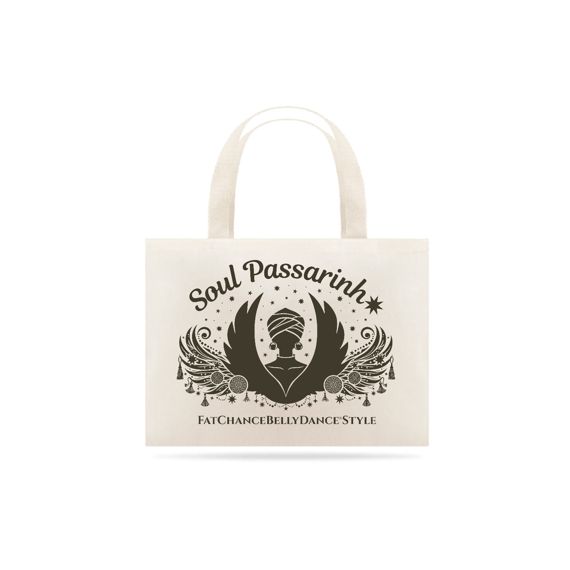 Eco Bag SOUL PASSARINHA - estampa CAFÉ