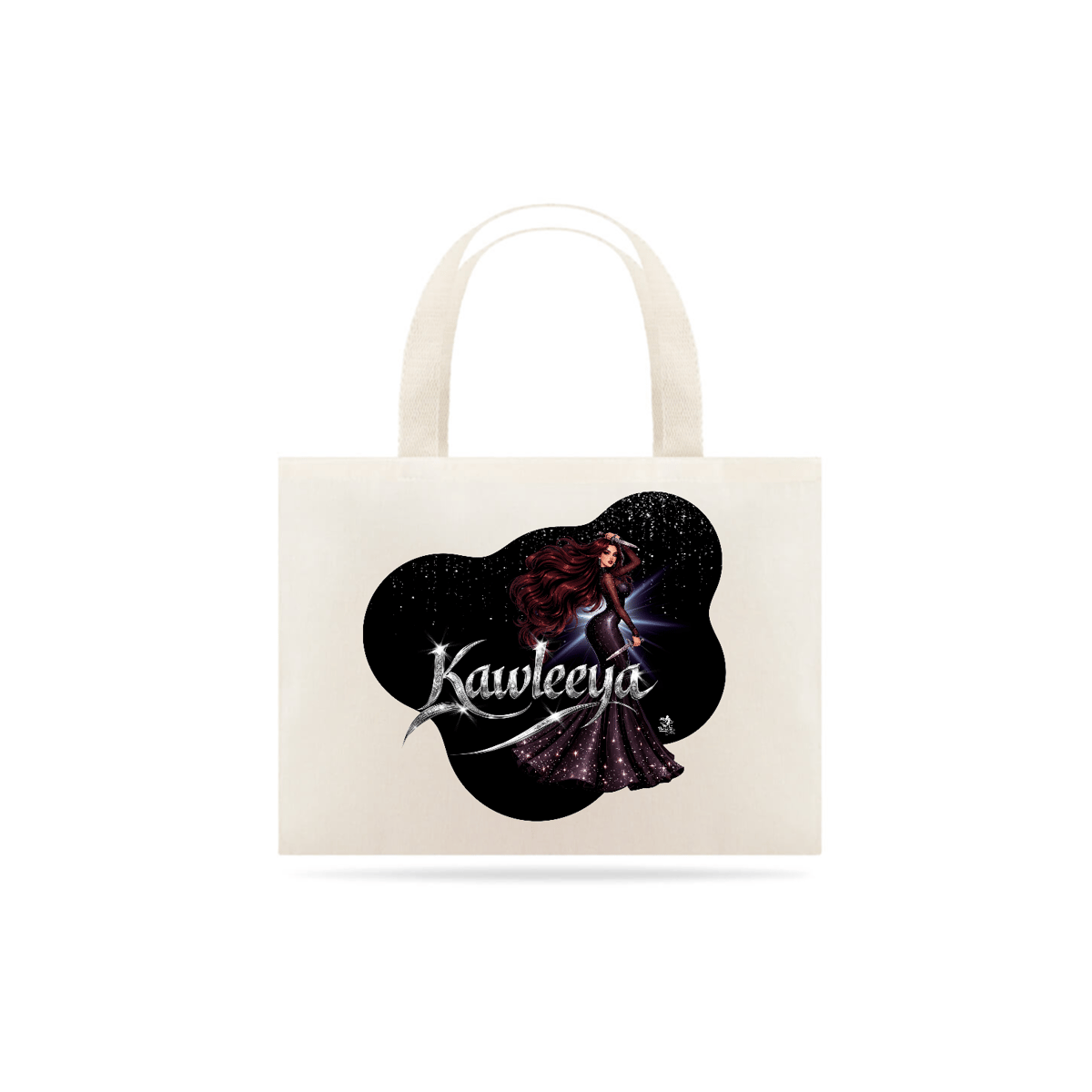 Nome do produto: Kawleeya Eco Bag grande - Bolsa de Dança do Ventre feminina – Bellydance Glam BR