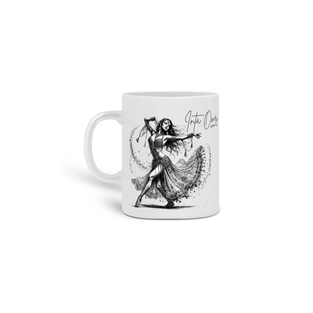 Caneca Inta Omri - Caneca de Dança do Ventre – Bellydance Glam BR