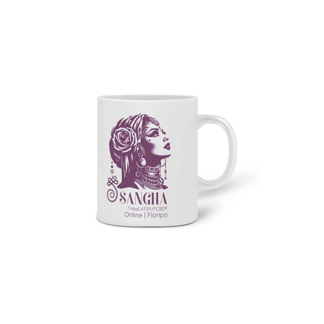 Nome do produto: SANGHA CANECA DE PORCELANA