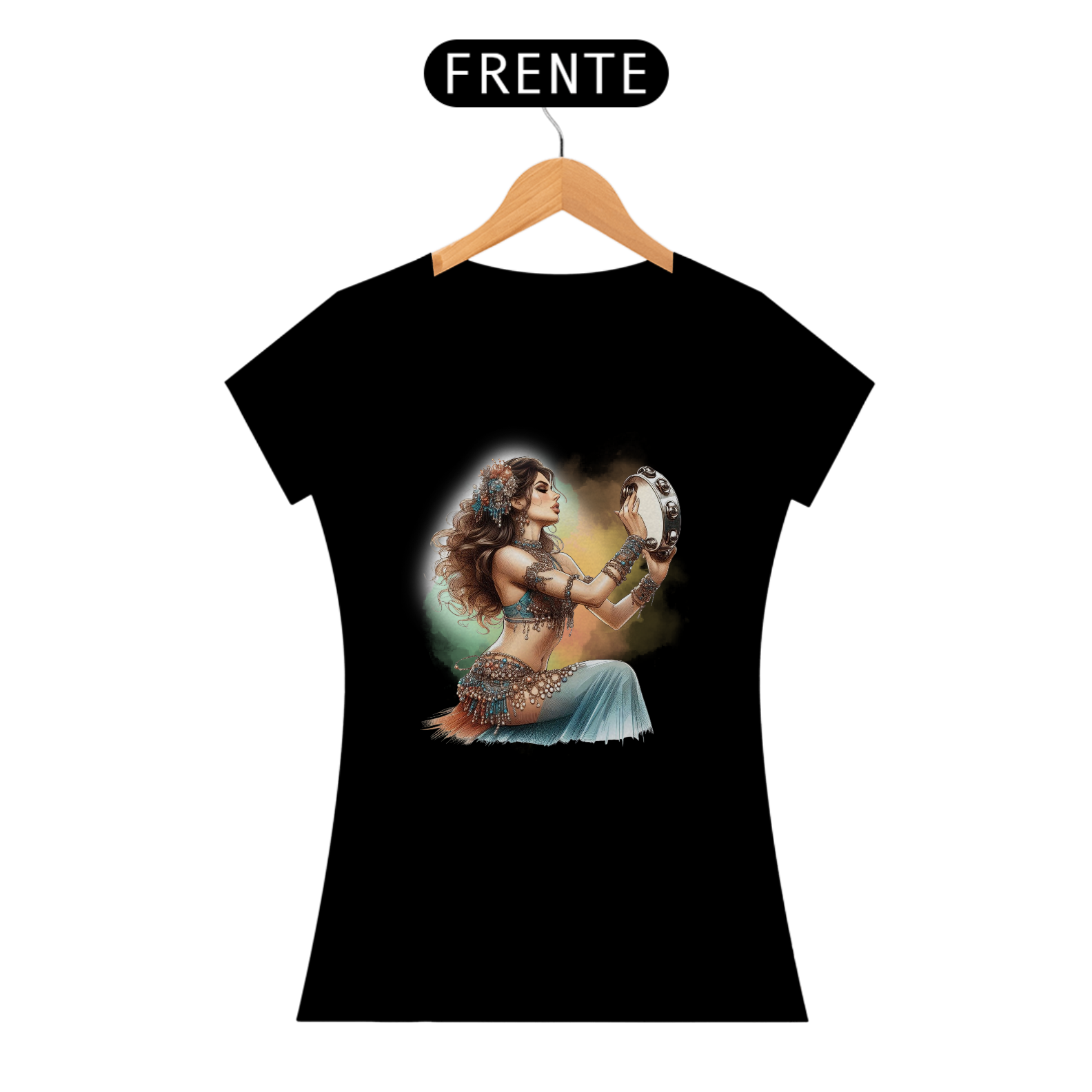Bellydancer Hadara - Camiseta de Dança do Ventre feminina – Bellydance Glam BR