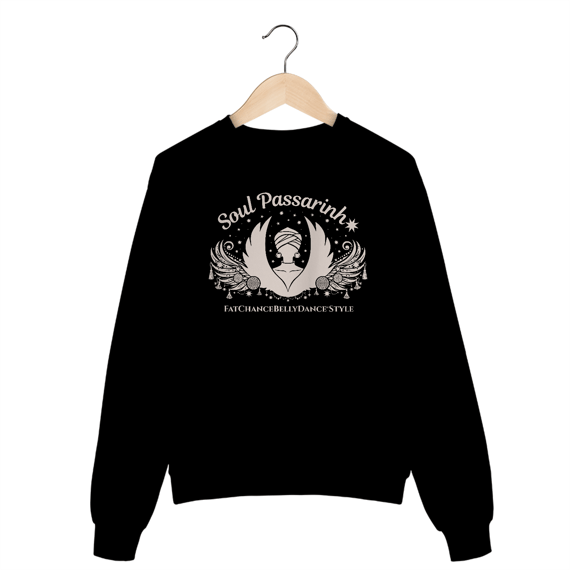 Moletom SOUL PASSARINHA - estampa AREIA