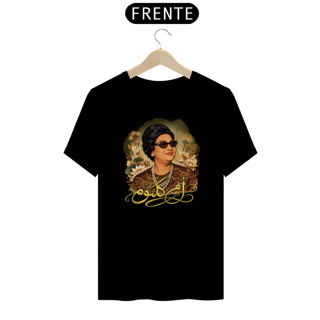 Nome do produto T-shirt comemorativa Umm Kulthum - Camiseta de Dança do Ventre feminina – Bellydance Glam BR