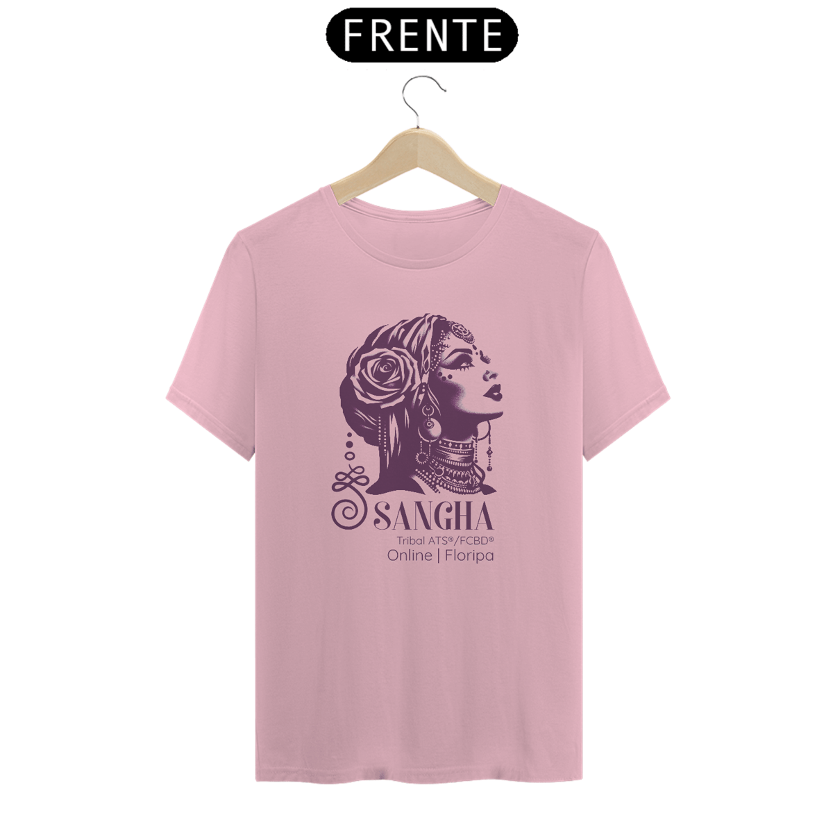 Nome do produto: SANGHA T-SHIRT ROSA