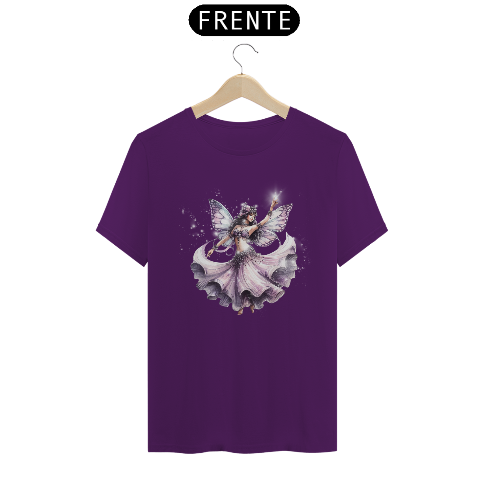 Fada Bailarina - Camiseta de Dança do Ventre feminina – Bellydance Glam BR
