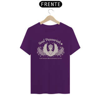 Nome do produto T-Shirt SOUL PASSARINHA - estampa AREIA