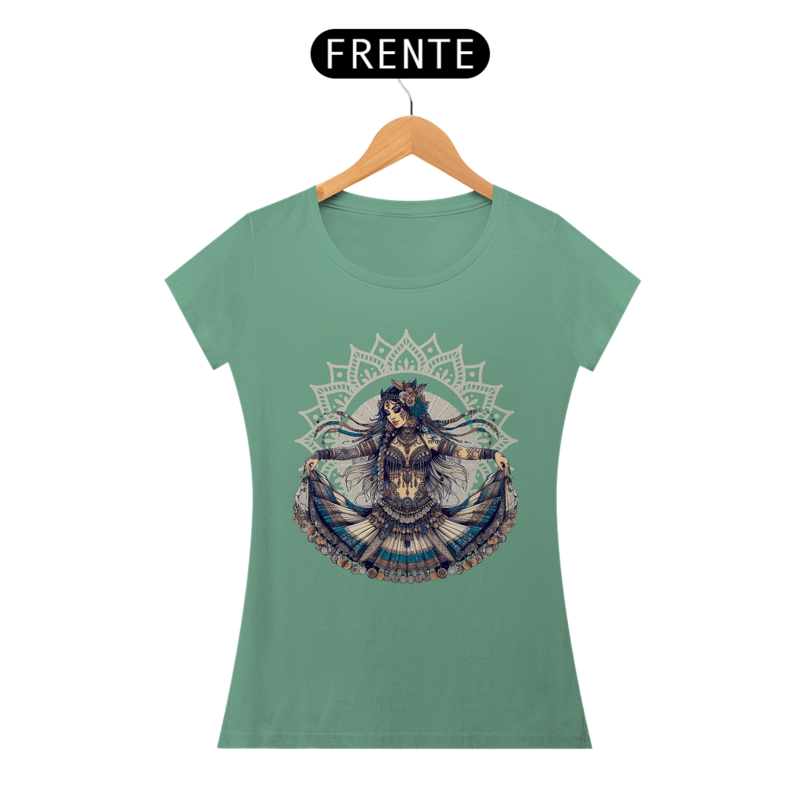 Bellydancer Shakti - Camiseta de Dança do Ventre feminina – Bellydance Glam BR