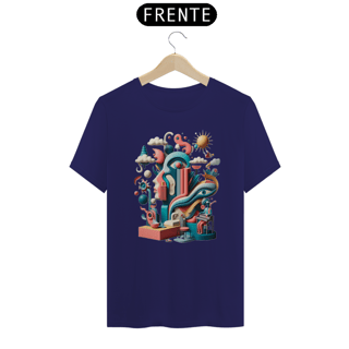 Nome do produto T-shirt Prime linha Psicobrain CIDADE CRUA