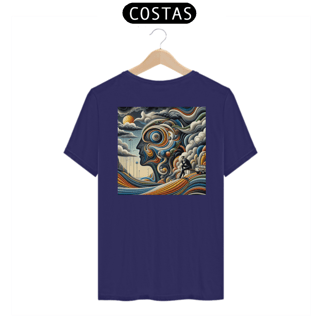 Nome do produto T-shirt Prime linha Psicobrain SOLITARIO IMERSO