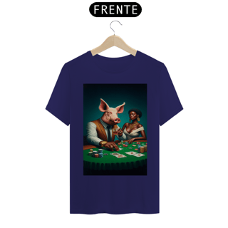 Nome do produto T-shirt Prime linha - Mestre Porco jogador Dente de ouro