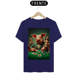 Nome do produto T-shirt Prime linha - Mestre Porco Irônico