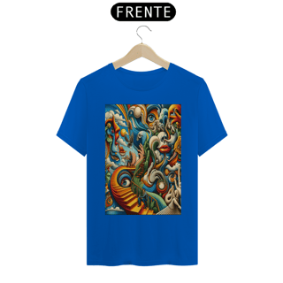 Nome do produto T-shirt Prime linha Psicobrain ESCADA IMAGINARIA
