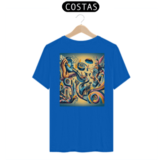 Nome do produto T-shirt Prime linha Psicobrain ESCADA REDEMOINHO