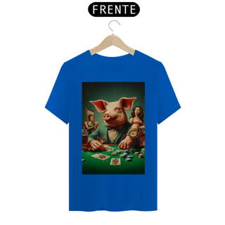Nome do produto T-shirt Prime linha - Mestre Porco Irônico