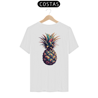 Nome do produto T-shirt Prime linha Psicobrain - ABACAXI