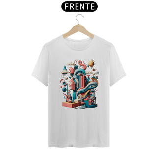 Nome do produto T-shirt Prime linha Psicobrain CIDADE CRUA