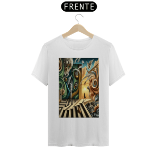 Nome do produto T-shirt Prime linha Psicobrain ESCADA INFINITO