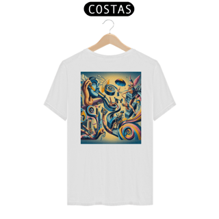 Nome do produto T-shirt Prime linha Psicobrain ESCADA REDEMOINHO