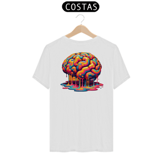 T-shirt Prime linha Psicobrain - CEREBRO DERRETENDO