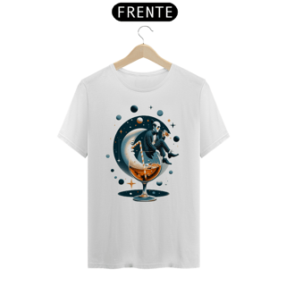 Nome do produto T-shirt Prime linha - Pierrot Copo de Conhaque